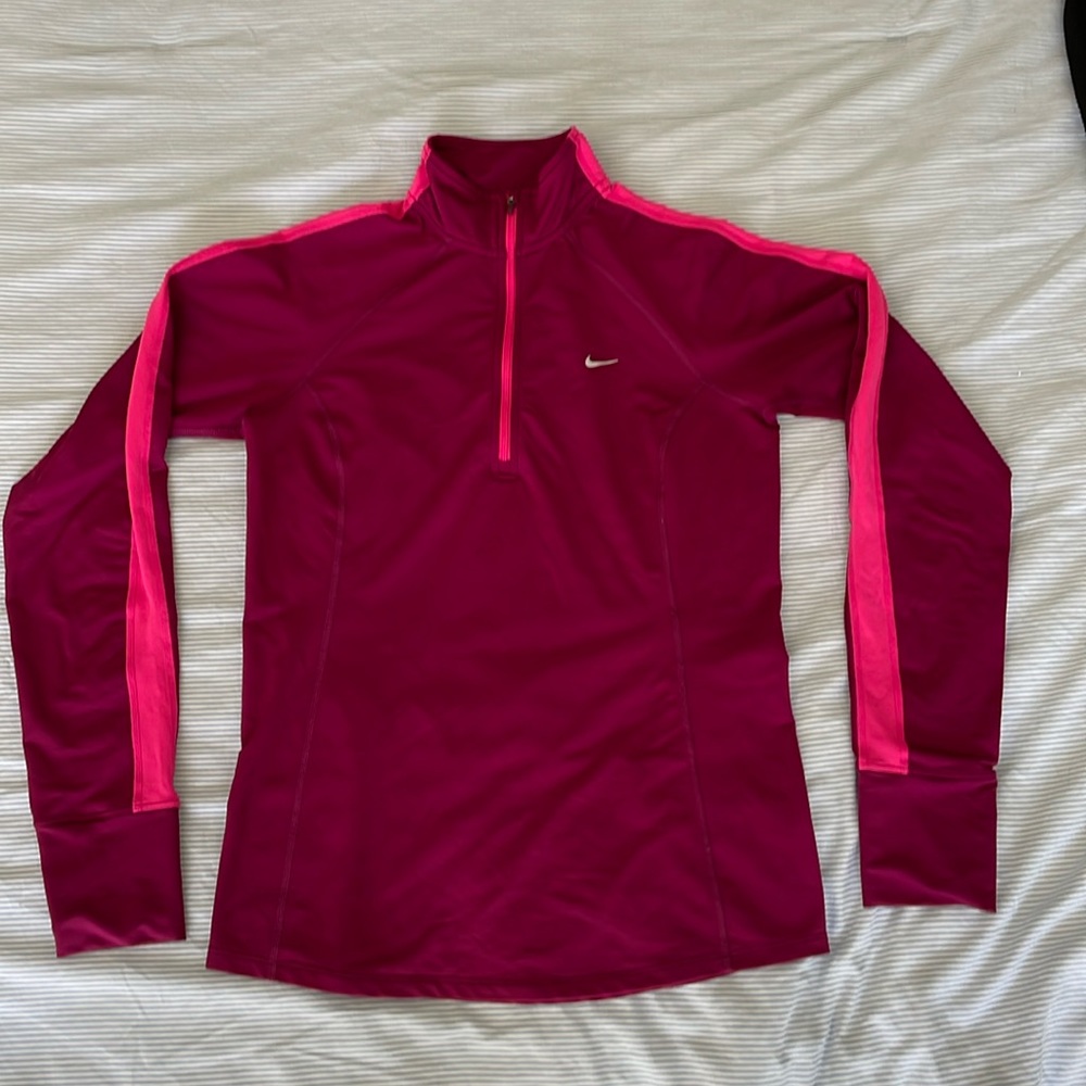 Nike Women 3/4 Zip - Medium